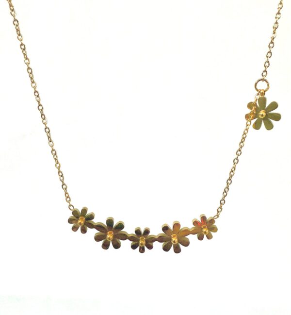 Floral Flower Necklace Anti-tarnish & Premium Quality